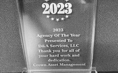 D&A Services, LLC – Agency of the Year Award Winner